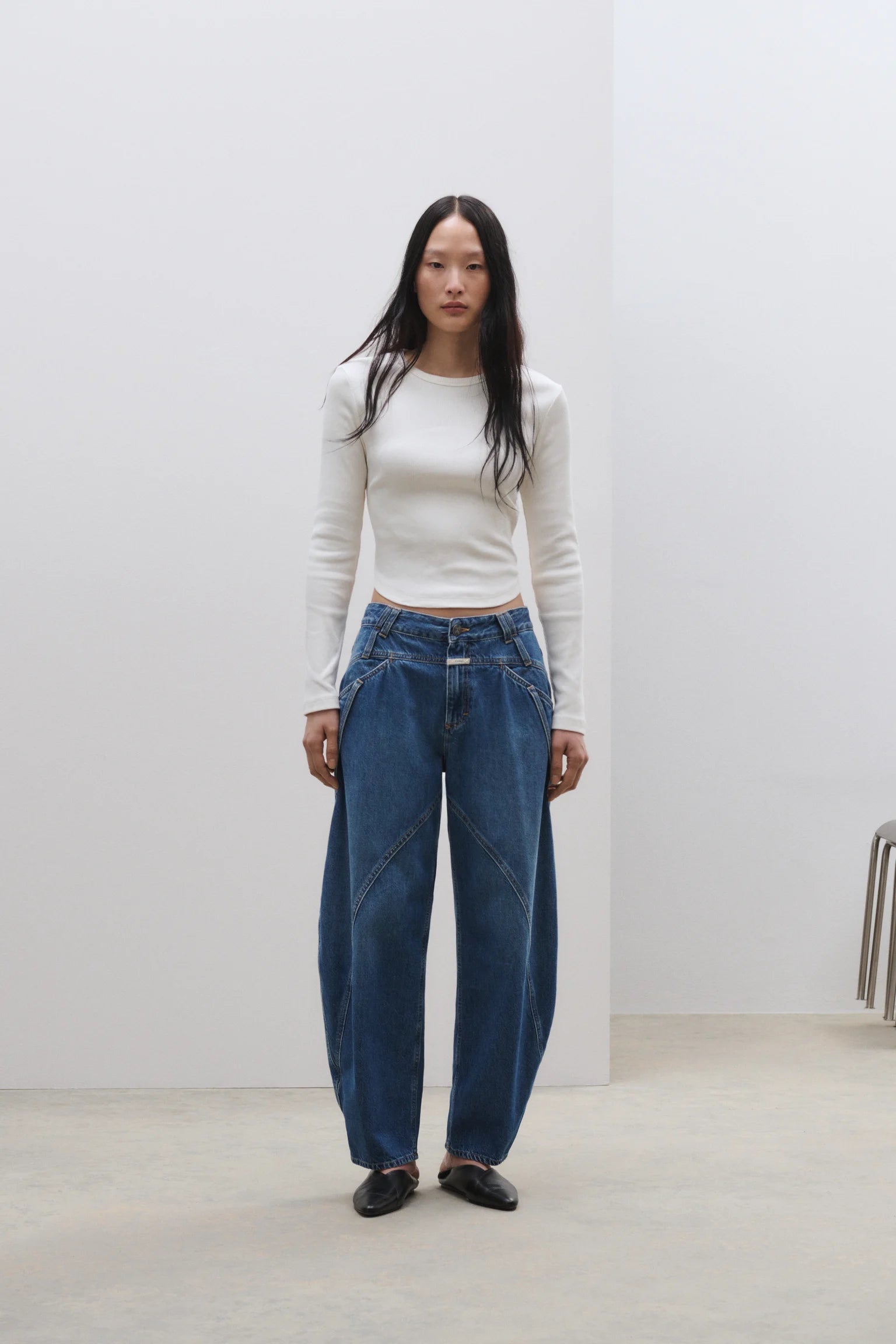 Closed Forti X Denim - Mid Blue Women's Bottoms - Sloane Boutique