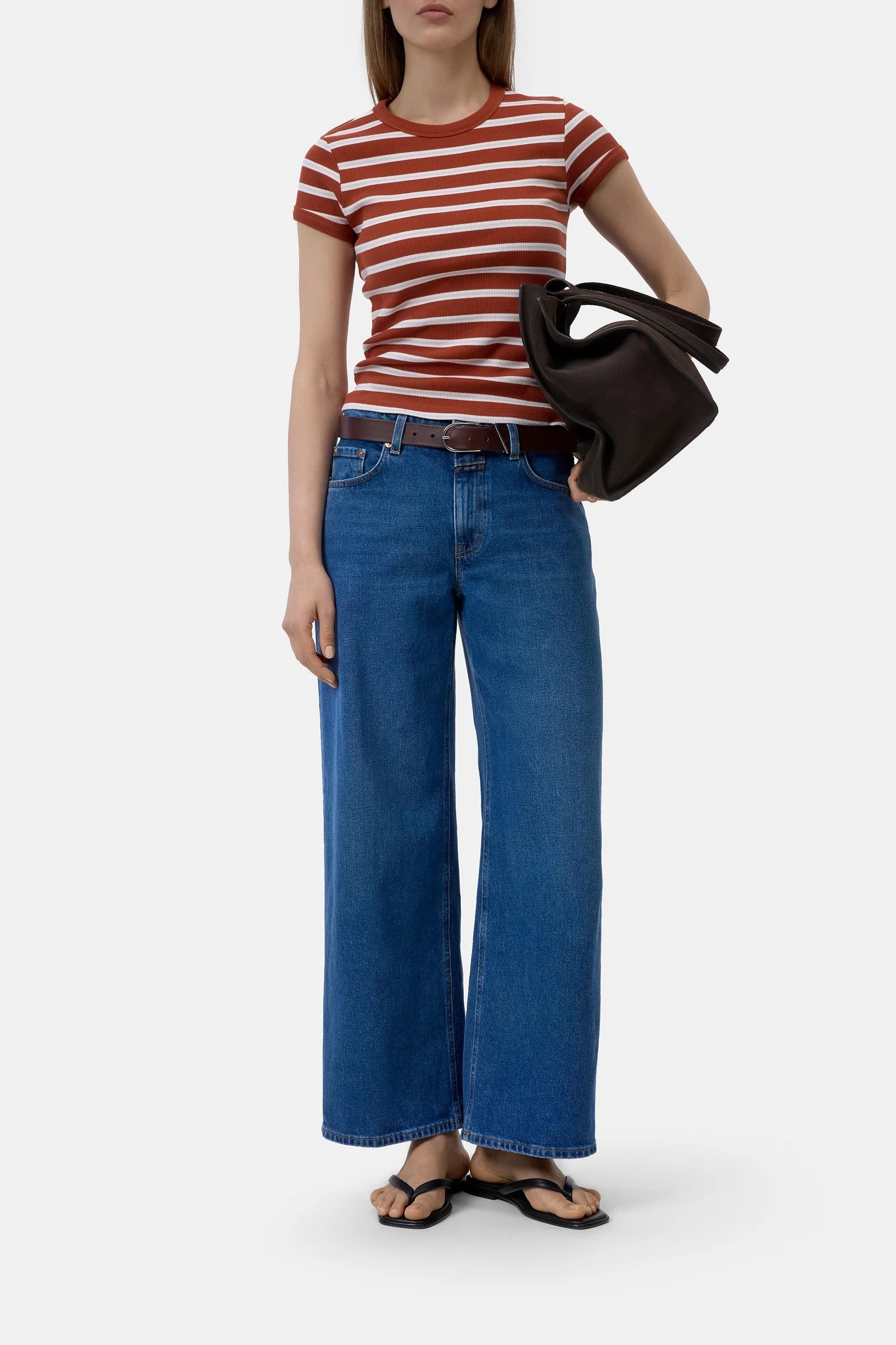 CLOSED Jayla Wide Jeans - Mid Blue (needs pics) Women's Bottoms - Sloane Boutique