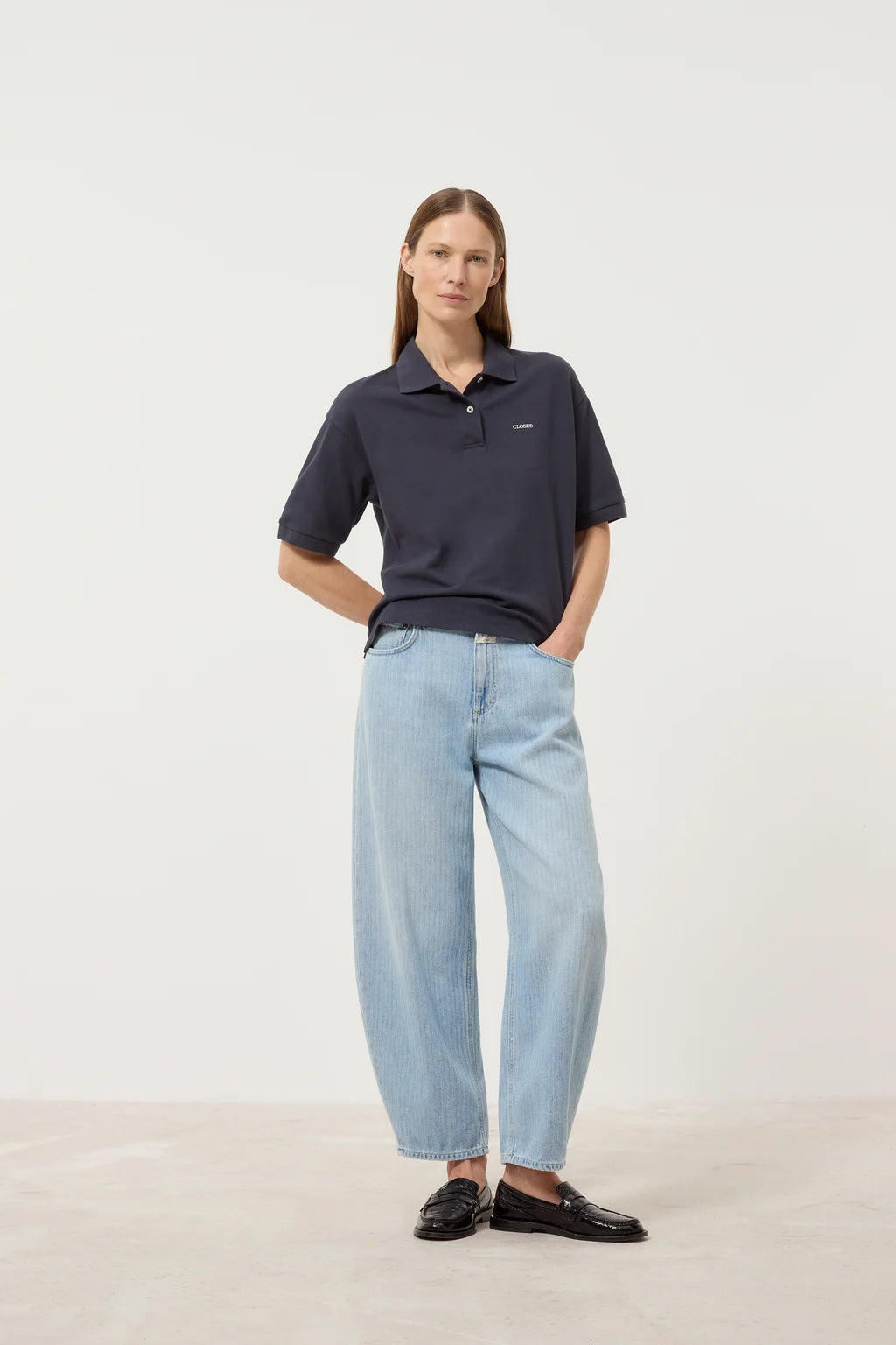 CLOSED Jazzie Barrel Jean - Light Blue Women's Bottoms - Sloane Boutique