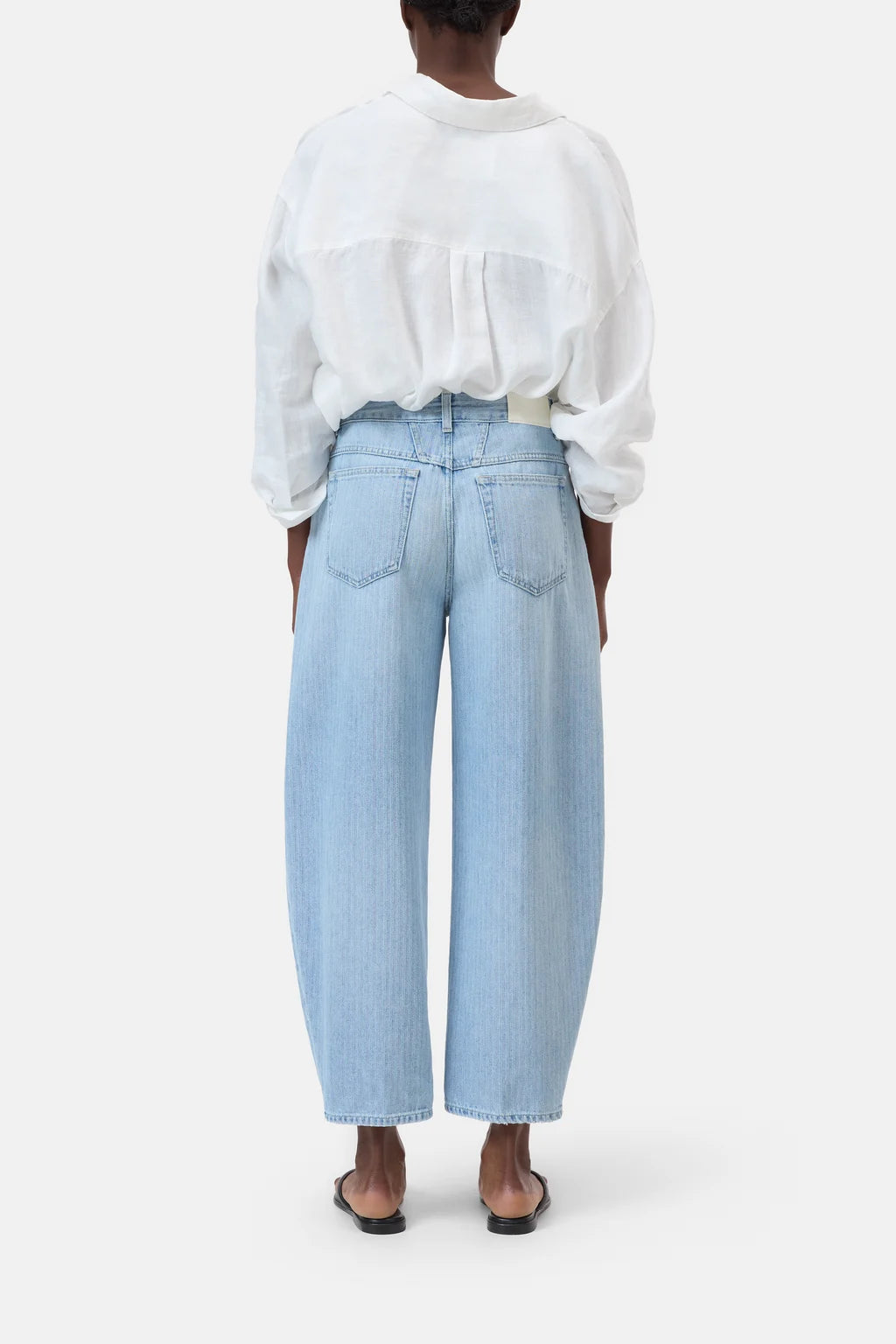 CLOSED Jazzie Barrel Jean - Light Blue Women's Bottoms - Sloane Boutique
