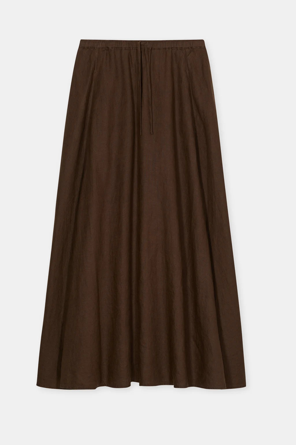 CLOSED Linen Maxi Skirt - Maple Brown Women's Bottoms - Sloane Boutique
