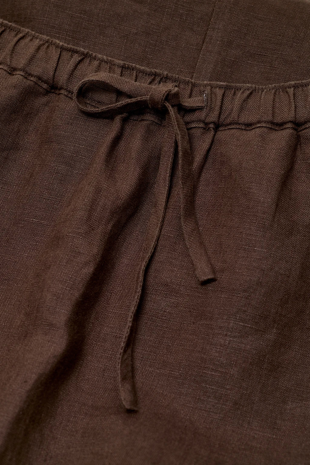 CLOSED Linen Maxi Skirt - Maple Brown Women's Bottoms - Sloane Boutique