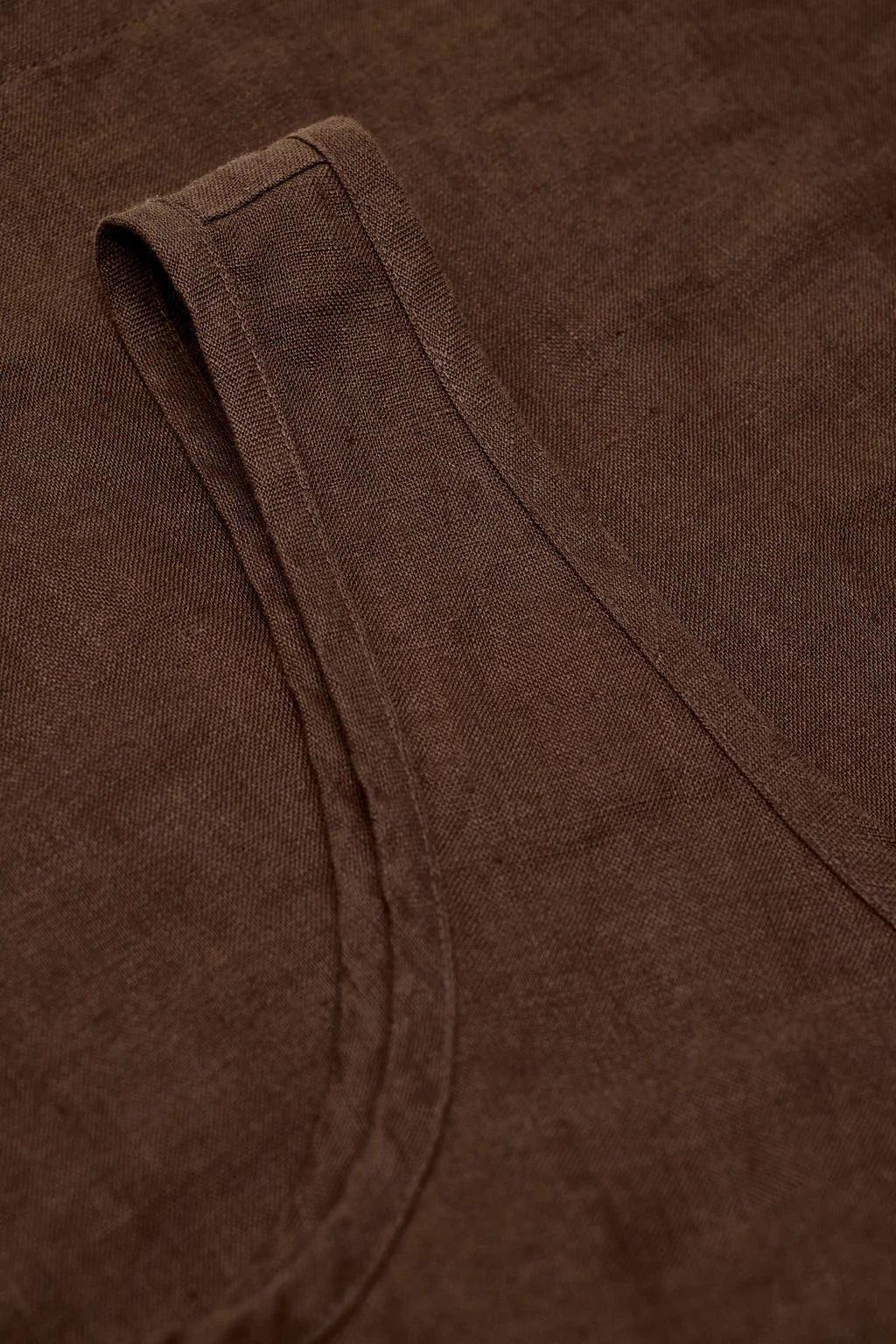CLOSED Linen Tank Top - Maple Brown Women's Tops - Sloane Boutique