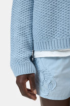 CLOSED Long Sleeve Tunic - Dove Blue Women's Tops - Sloane Boutique