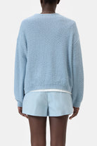 CLOSED Long Sleeve Tunic - Dove Blue Women's Tops - Sloane Boutique