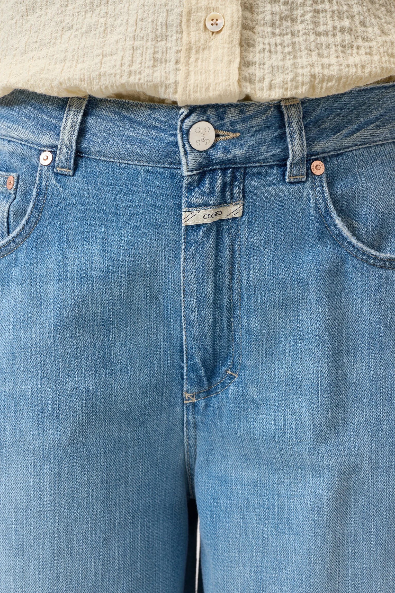 Closed Lyna Denim - Light Blue Women's Bottoms - Sloane Boutique