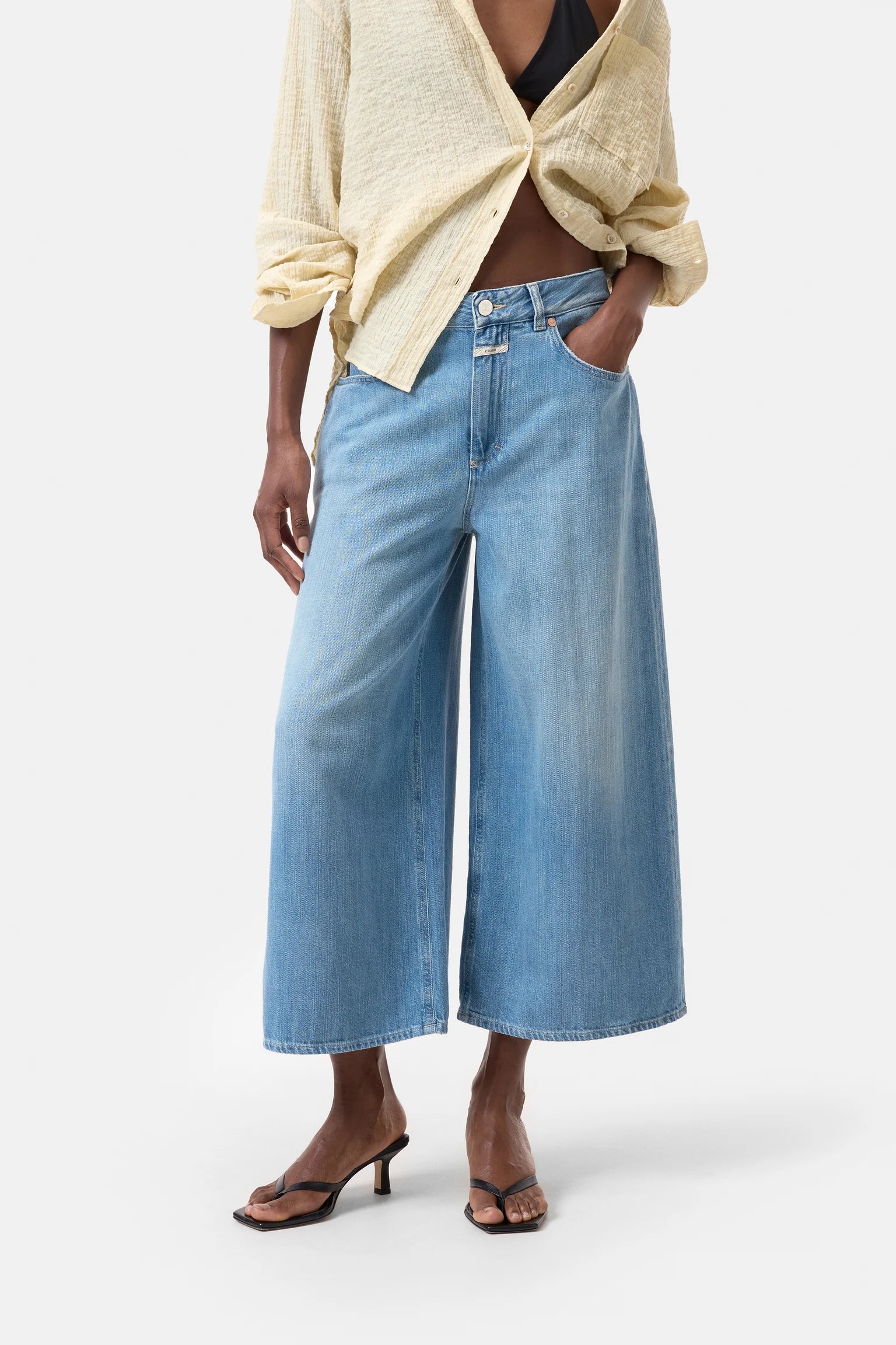 Closed Lyna Denim - Light Blue Women's Bottoms - Sloane Boutique