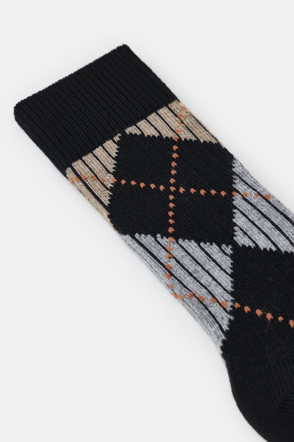 Closed Men's Argyle Socks - Black Melange Men's Accessories - Sloane Boutique