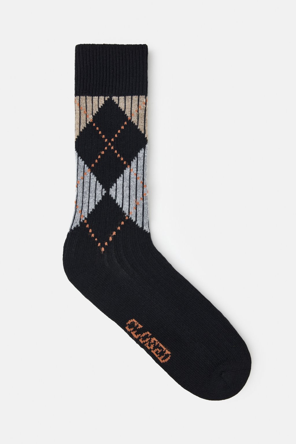 Closed Men's Argyle Socks - Black Melange Men's Accessories - Sloane Boutique