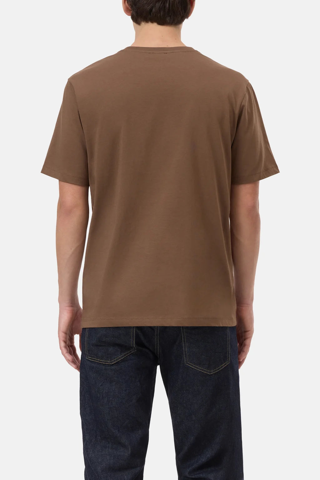 CLOSED Men's Basic T-Shirt - Light Mocha Brown Men's Tops - Sloane Boutique