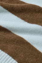 Closed Men's Block Stripe Sweater - Drift Blue Men's Tops - Sloane Boutique