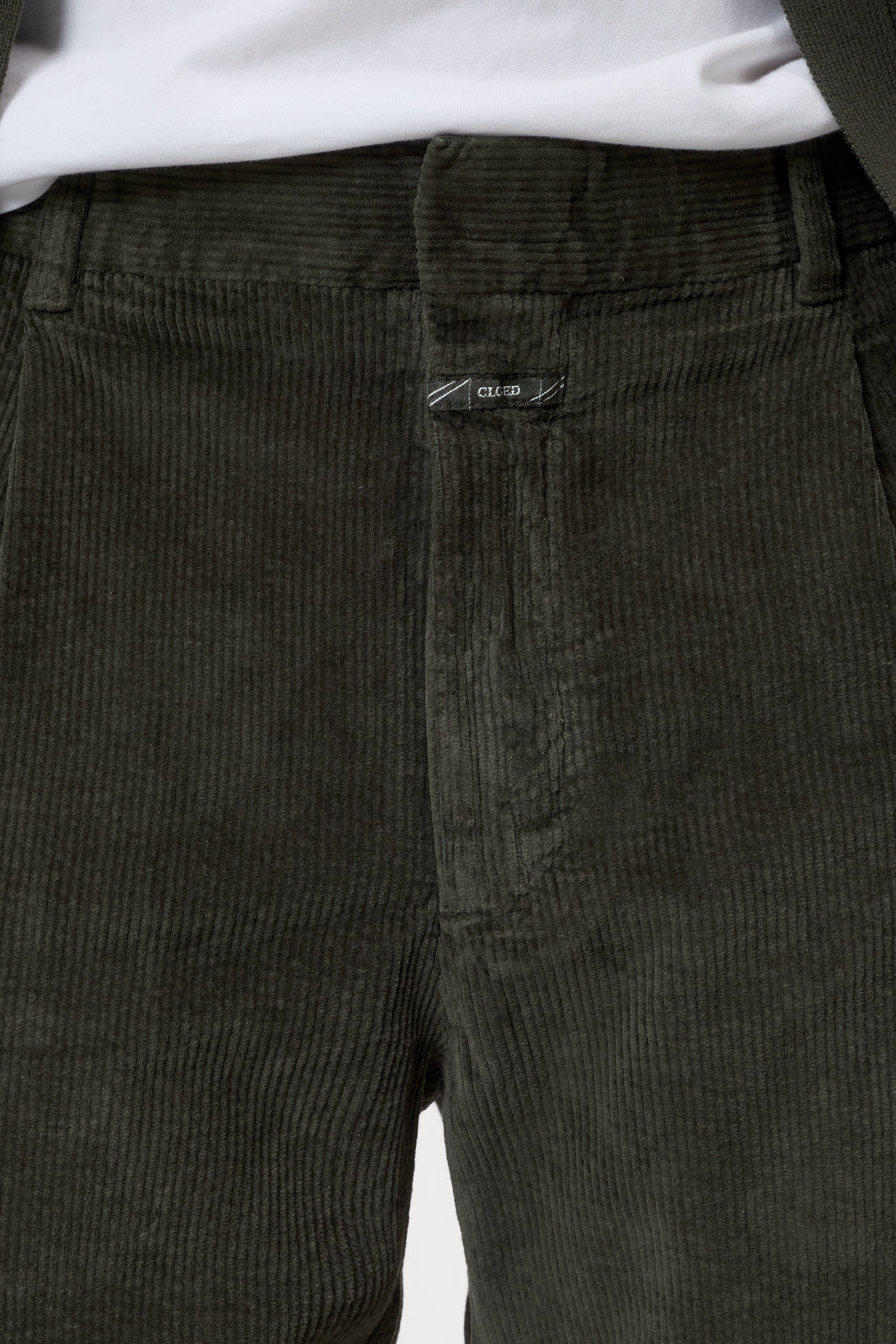 Closed Men's Blomberg Corduroy Pant - Dark Olive Green Men's Bottoms - Sloane Boutique