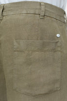 Closed Men's Blomberg Wide Linen - Chino Green Men's Bottoms - Sloane Boutique