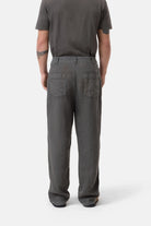 Closed Men's Blomberg Wide Linen - Pepper Grey Men's Bottoms - Sloane Boutique