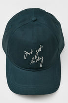 Closed Men's Cap - Shadow Green Men's Accessories - Sloane Boutique