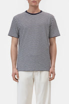 CLOSED Men's Classic Striped T-Shirt - Dark Night Men's Tops - Sloane Boutique