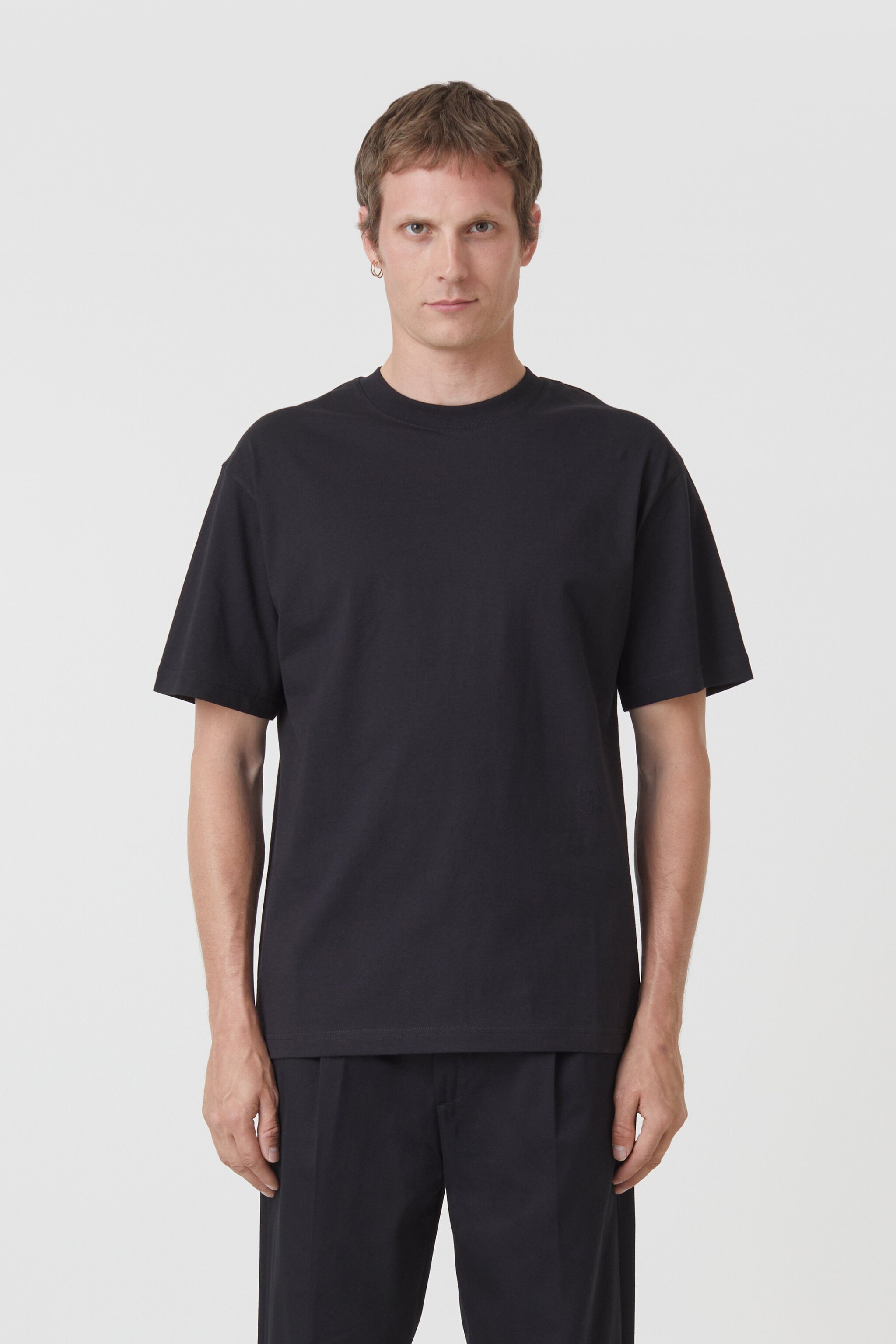 CLOSED Men's Classic T Shirt -  Black Men's Tops - Sloane Boutique