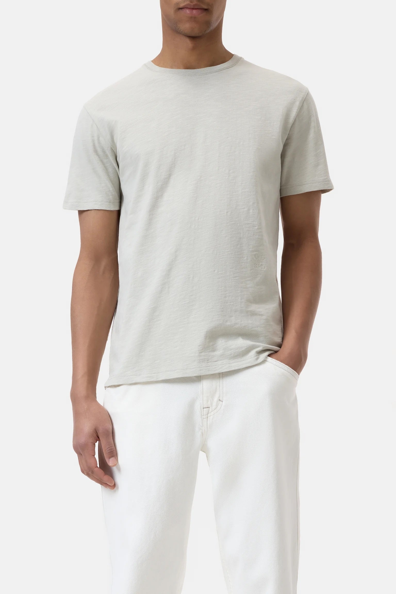 Closed Men's Classic T-Shirt - Cloud Grey Men's Tops - Sloane Boutique