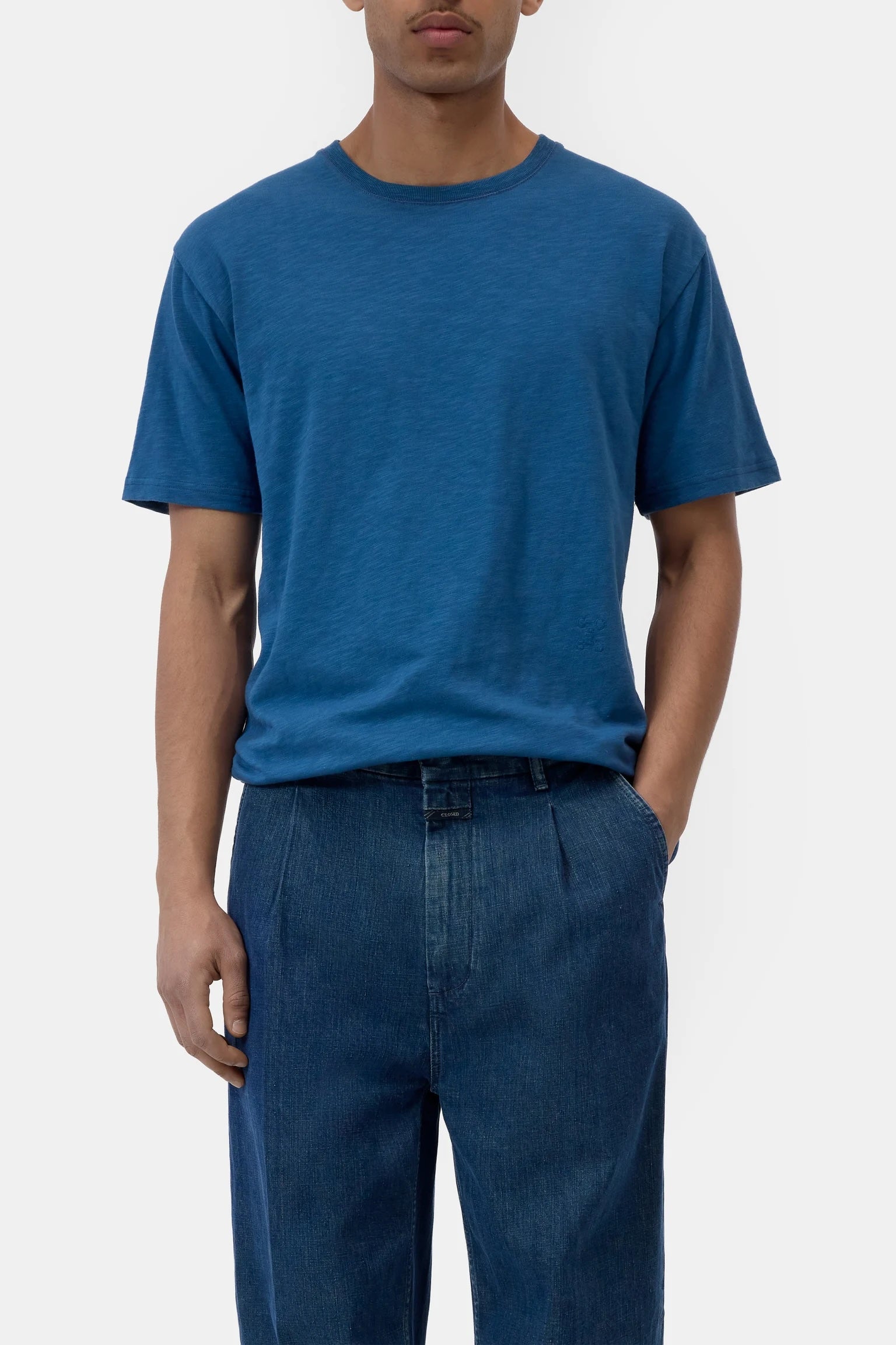 Closed Men's Classic T-Shirt - Harbor Blue Men's Tops - Sloane Boutique