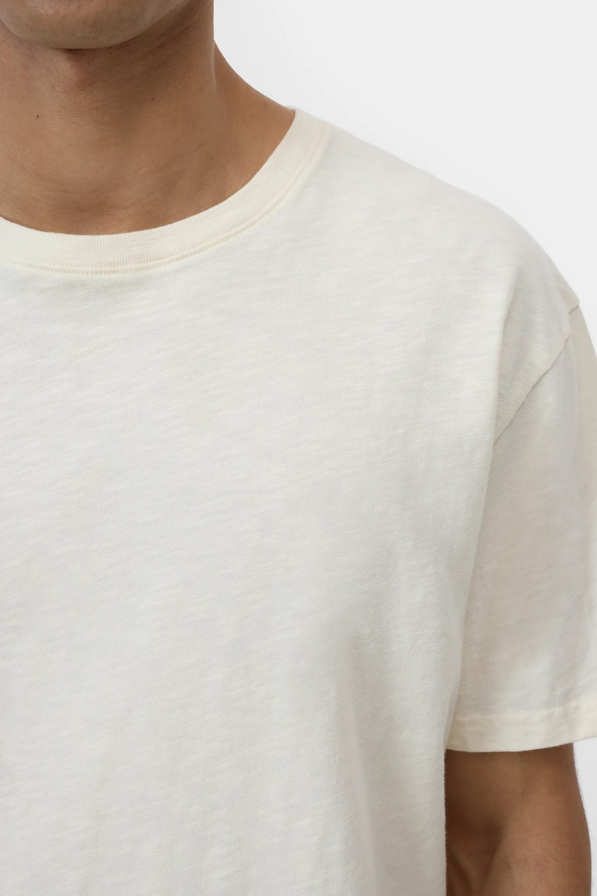Closed Men's Classic T-Shirt - Ivory Men's Tops - Sloane Boutique