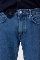 Closed Men's Cooper True - Mid Blue Men's Bottoms - Sloane Boutique