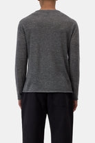 Closed Men's Crewneck Sweater - Dark Grey Melange Men's Tops - Sloane Boutique