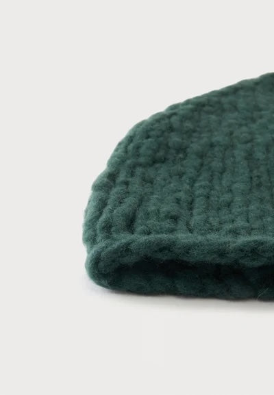 Closed Men's Hand Knit Beanie - Shadow Green Accessories - Sloane Boutique