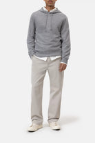 CLOSED Men's Hoodie - Light Grey Melange Men's Tops - Sloane Boutique