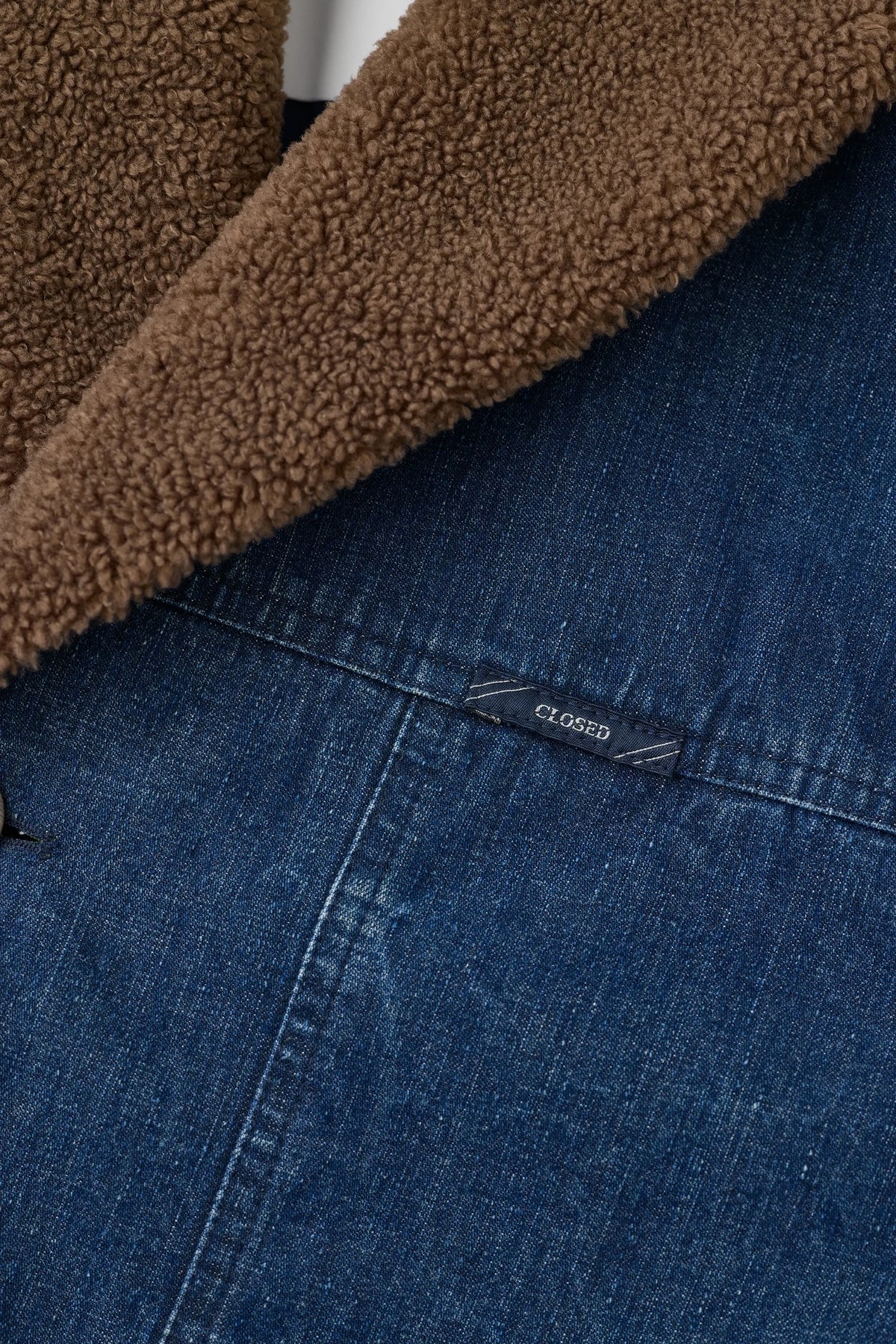 Closed Men's Jacket w/Shawl Collar - Mid Blue Outerwear - Sloane Boutique