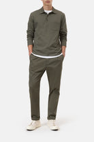 CLOSED Men's Jersey Polo - Forest Green Men's Tops - Sloane Boutique