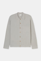 Closed Men's Knitted Jacket - Cloud Grey sale tops - Sloane Boutique