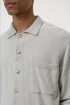 Closed Men's Knitted Jacket - Cloud Grey sale tops - Sloane Boutique