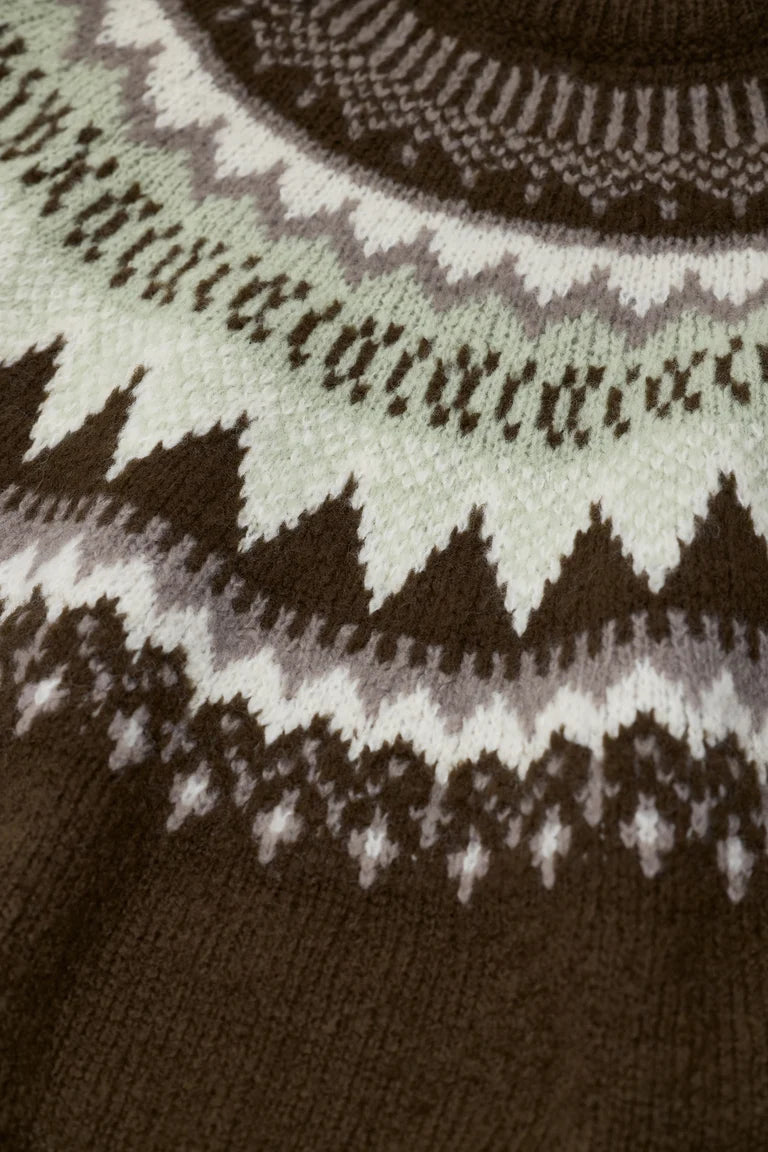 CLOSED Men's Norwegian Sweater - Marsh Green Men's Tops - Sloane Boutique