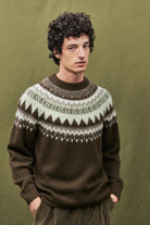 CLOSED Men's Norwegian Sweater - Marsh Green Men's Tops - Sloane Boutique