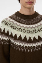 CLOSED Men's Norwegian Sweater - Marsh Green Men's Tops - Sloane Boutique