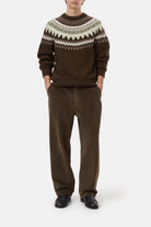 CLOSED Men's Norwegian Sweater - Marsh Green Men's Tops - Sloane Boutique