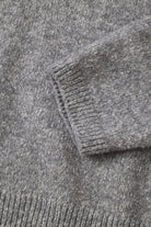 Closed Men's Polo Sweater - Dark Grey Melange Men's Tops - Sloane Boutique