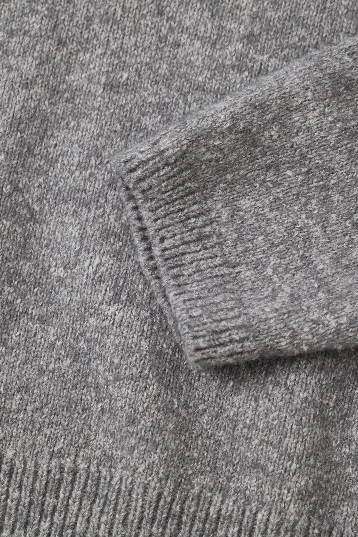 Closed Men's Polo Sweater - Dark Grey Melange Men's Tops - Sloane Boutique