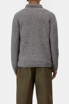 Closed Men's Polo Sweater - Dark Grey Melange Men's Tops - Sloane Boutique