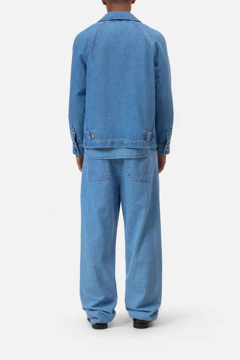 CLOSED Men's Postal Jacket - Mid Blue Outerwear - Sloane Boutique