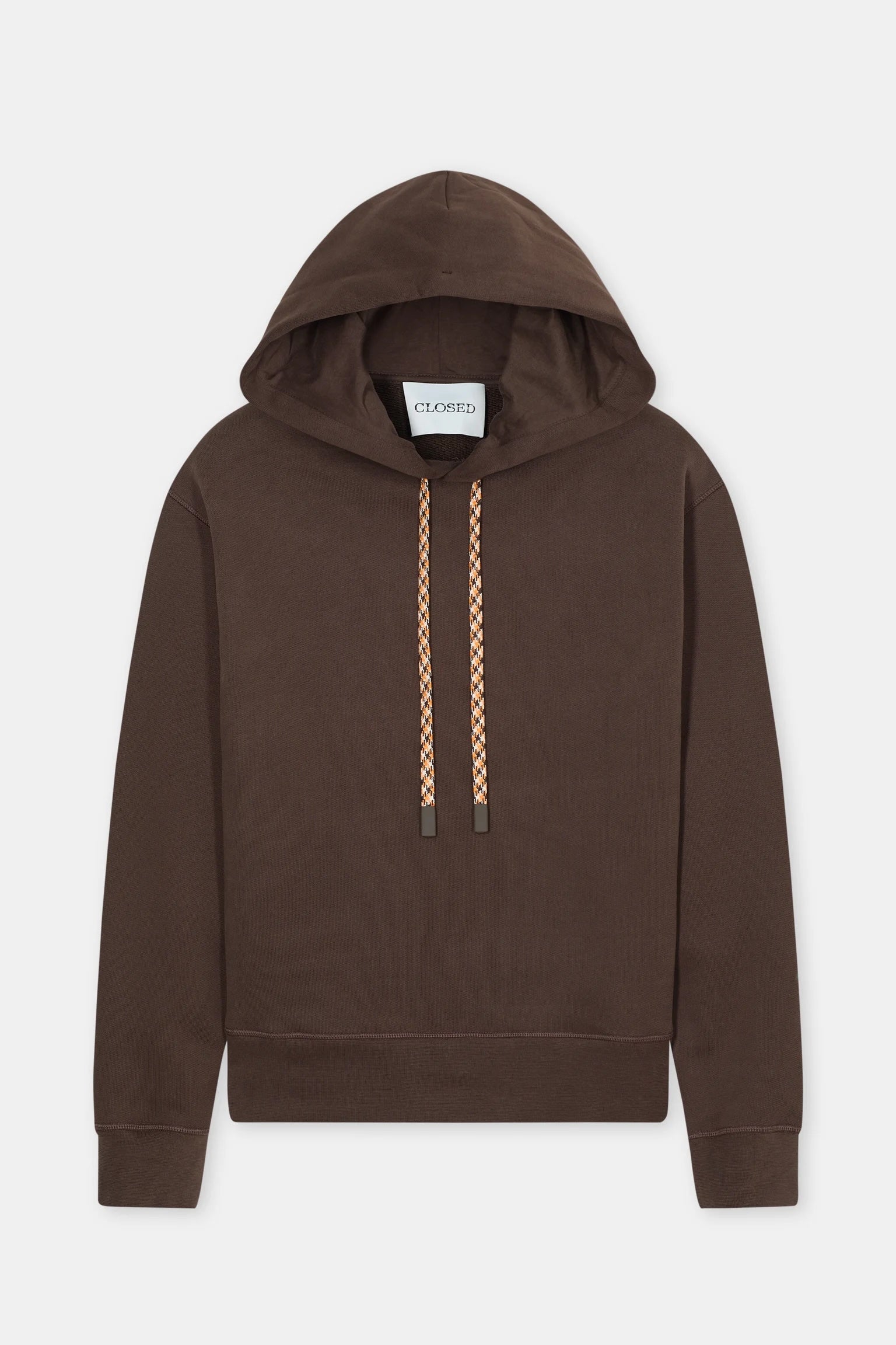 Closed Men's Retro Hoodie - Espresso Brown Men's Tops - Sloane Boutique