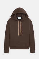 Closed Men's Retro Hoodie - Espresso Brown Men's Tops - Sloane Boutique