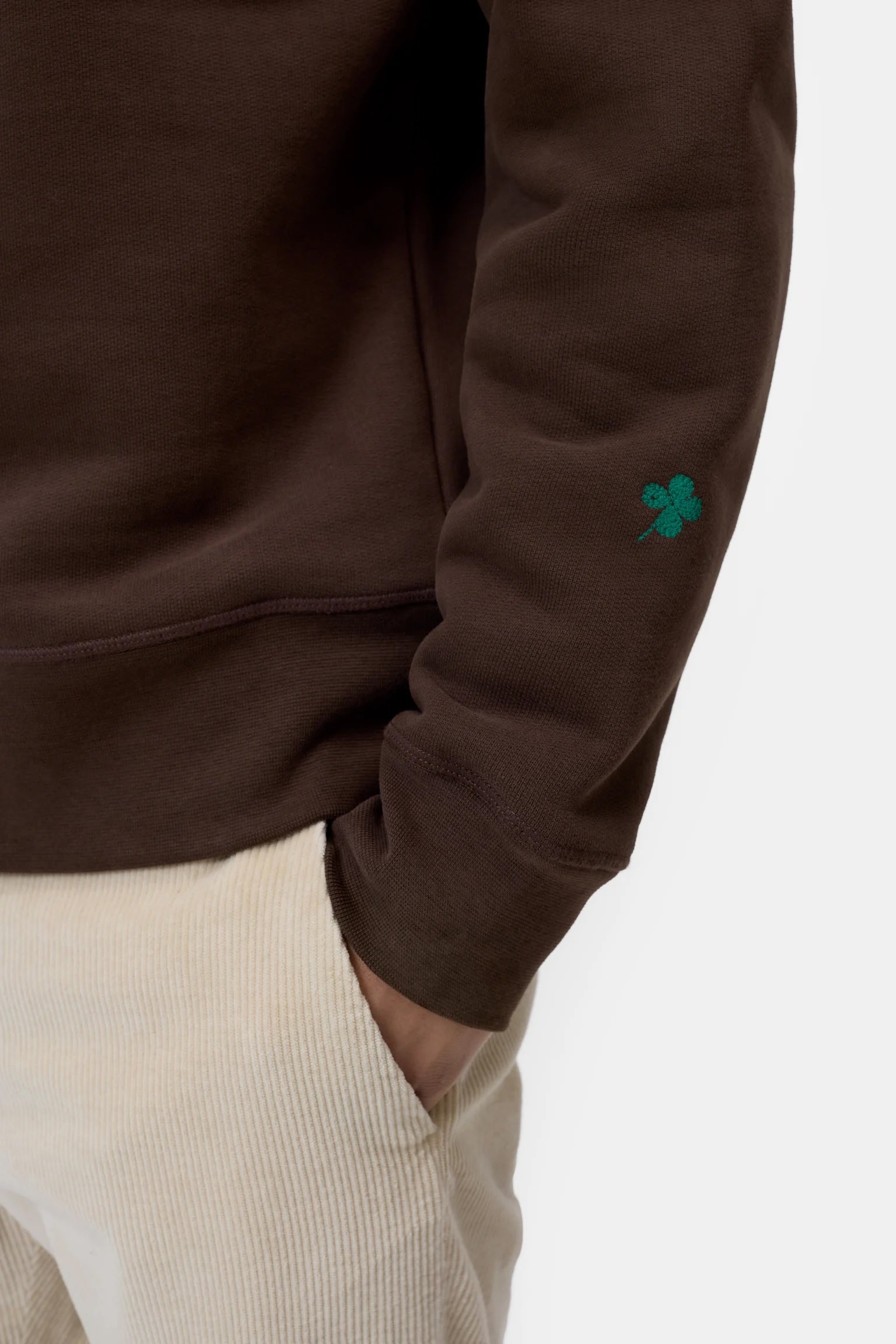 Closed Men's Retro Hoodie - Espresso Brown Men's Tops - Sloane Boutique