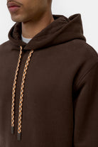 Closed Men's Retro Hoodie - Espresso Brown Men's Tops - Sloane Boutique