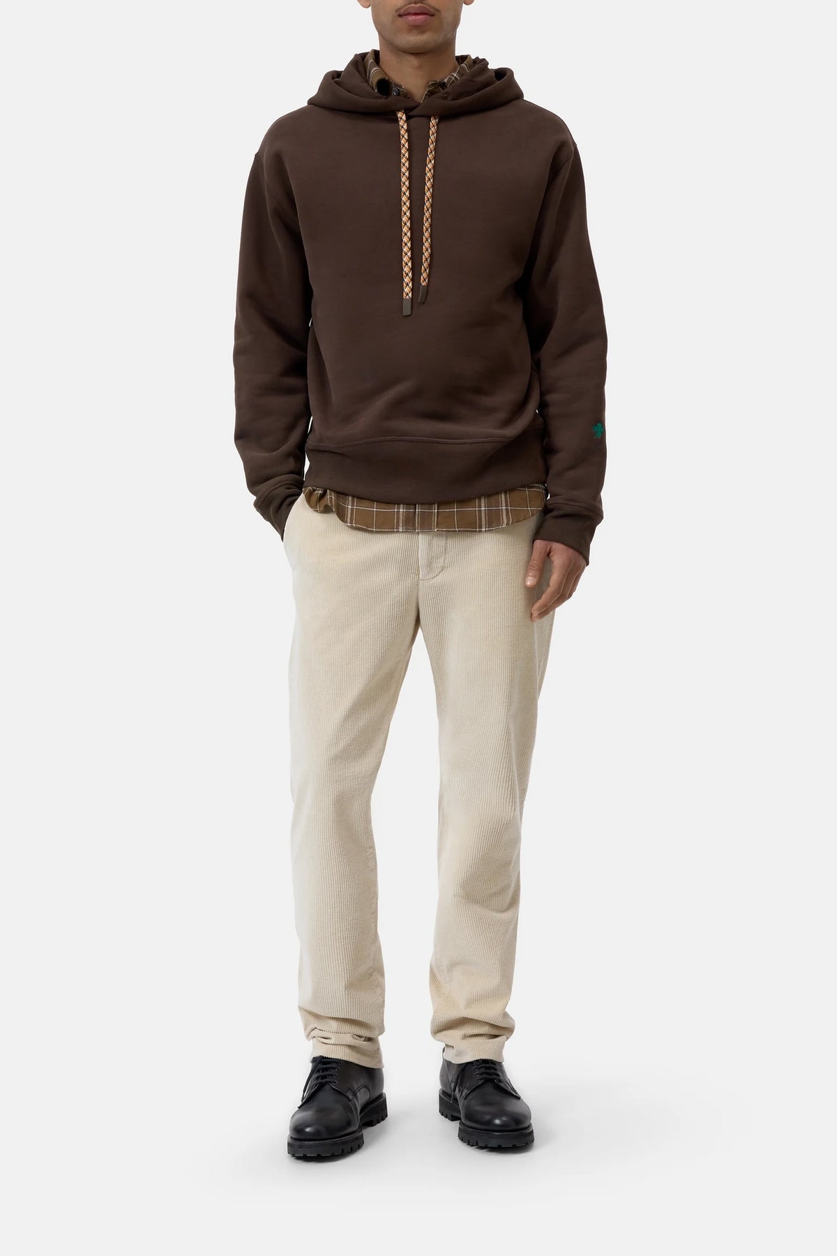 Closed Men's Retro Hoodie - Espresso Brown Men's Tops - Sloane Boutique