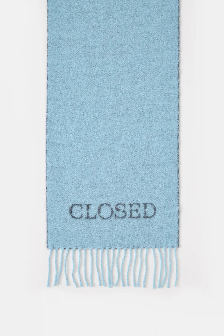 CLOSED Men's Scarf - Nordic Blue Men's Accessories - Sloane Boutique