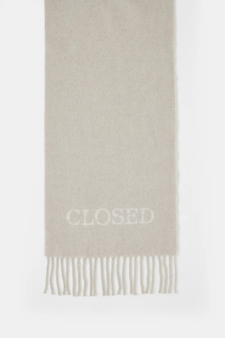 CLOSED Men's Scarf - Silt Grey Men's Accessories - Sloane Boutique