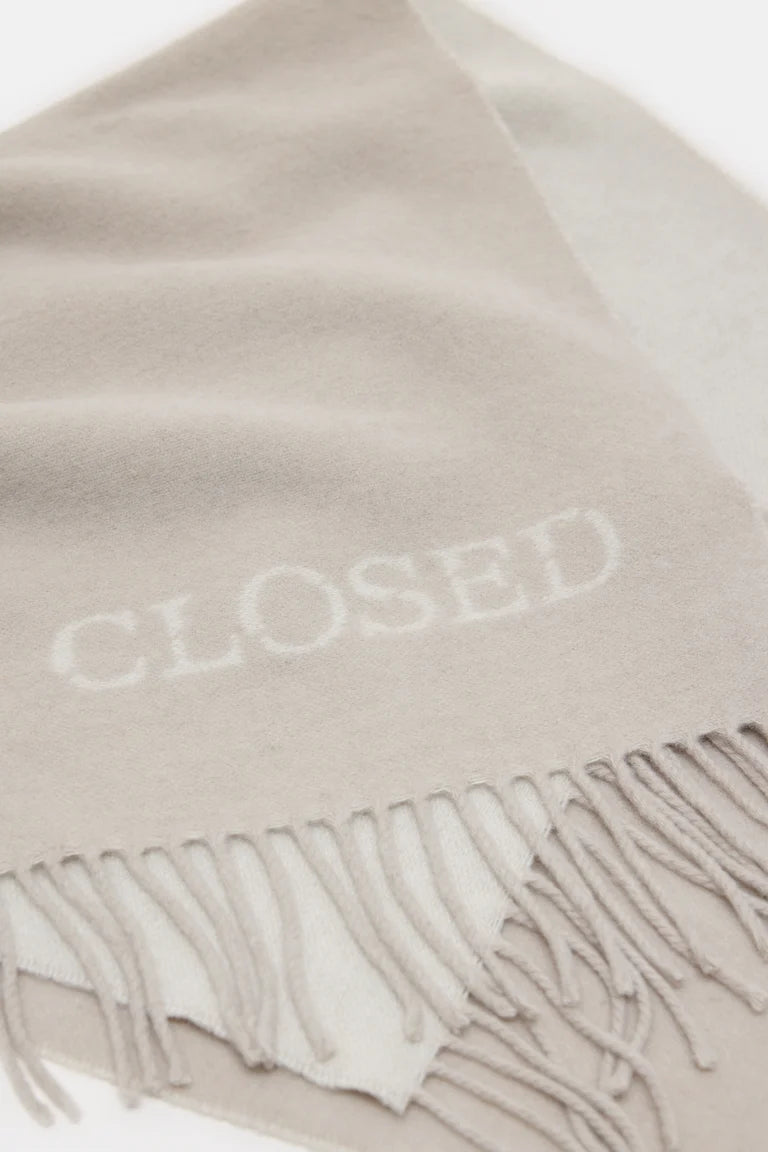 CLOSED Men's Scarf - Silt Grey Men's Accessories - Sloane Boutique