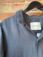 CLOSED Men's Short Sleeve Shirt - Magma Black Men's Tops - Sloane Boutique