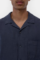 CLOSED Men's Short Sleeve Shirt - Magma Black Men's Tops - Sloane Boutique